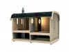 Sauna bus longueur 3m